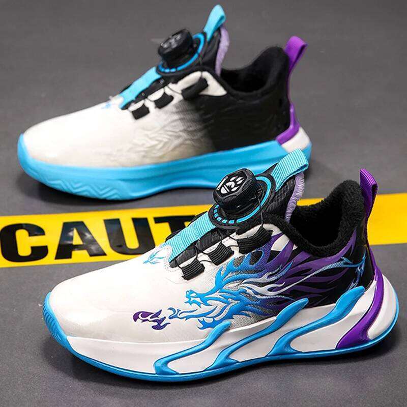 Children's Sports Cushioning Lightweight Fashion Walking Comfortable Wear-resistant Running Shoes for Kids Sneakers H260207 H260305