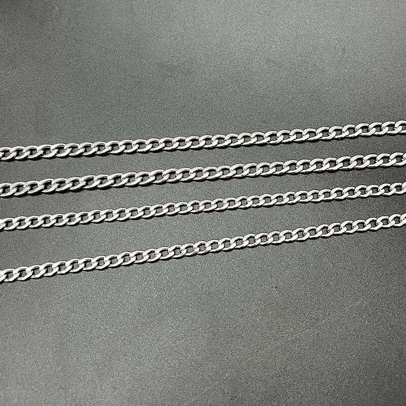 NK Necklace Cuban Chain, Bold Jewelry Necklace, High-Quality Personalized Accessories for Hip-Hop Trendsetters, Steel