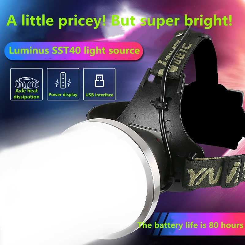 Professional LED Headlamp 760S Long Running Time LED Head Torch High Bright LED Head Light Quality Night Hunting Fishing Lamp H260307