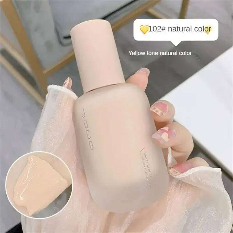 40ml Matte Liquid Foundation Full Coverage Brighten Waterproof Oil Control Natural BB Cream Concealer Base Makeup Cosmetics 26L0306