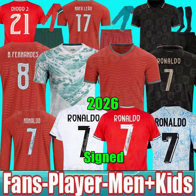 3XL 4XL thailand soccer jerseys RUBEN Portugieser 2025 2026 Portuguese ronaldo football shirts 26 27 Men Kids kit sets Portugal