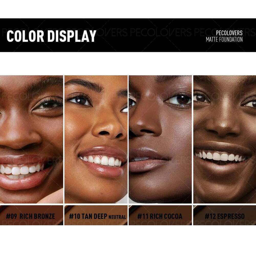 Waterproof Long-Lasting Foundation,Matte Finish,Concealer Foundation,Everyday & Special Events Makeup 26L0306