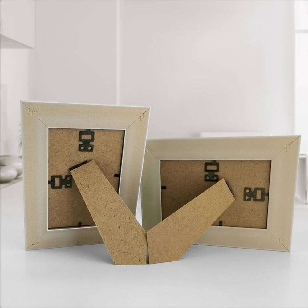 Wooden Picture Vintage Portrait Photo Frames 6 7 Inch Wedding Anniversary Retro Landscape Horizontal Poster Frame H260306