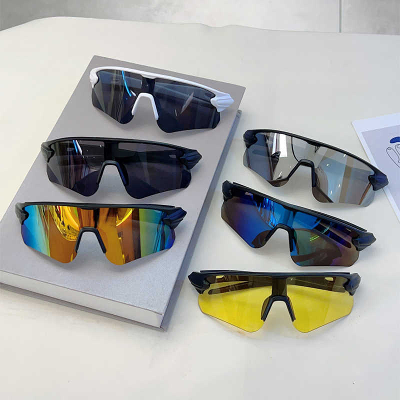 Cycling Running Marathon Mens Windproof Sunglasses Outdoor Sports Mountaineering Skiing Anti-Glare Sunglasses S260304
