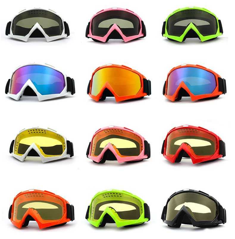 Skiing Goggles Anti-Fog Skiing Eyewear Winter Snowboard Cycling Motorcycle Windproof Sunglasses Men Women Outdoor Sports Goggles S260304