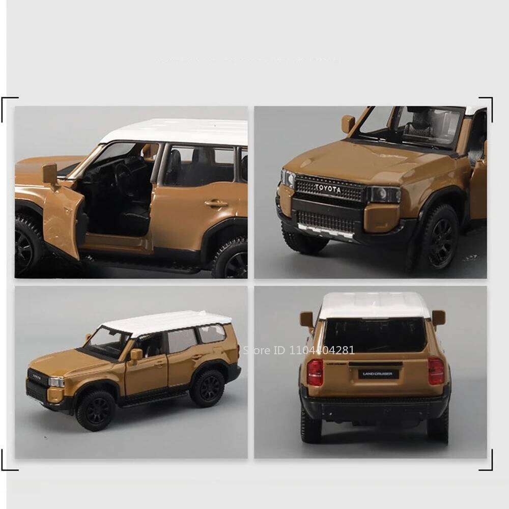 1:36 Pagani Zonda R Huayra Utopia Alloy Diecast Toyota FJ Cruiser Model Toys Car Can Glide Doors Opened Children Christmas Gifts Z260307