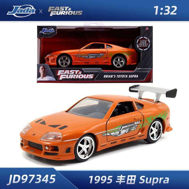 Jada 1:32 Fast&Furious Alloy Car,Mitsubishi Lancer TOYATO Super Nissan Skyline GTR Jetta RX-7 Collection Gift Toys for Kids Z260306
