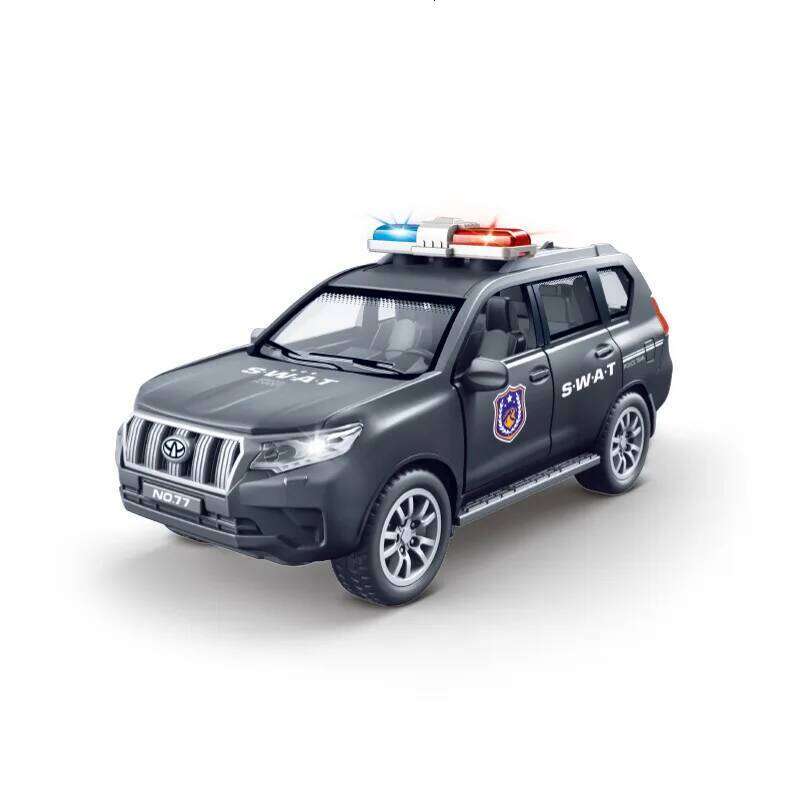 1:32 Scale Models Toys Police Cars Alloy Door Opened Miniature Vehicles Pull Back Car Toy Children's Day Gifts Z260306