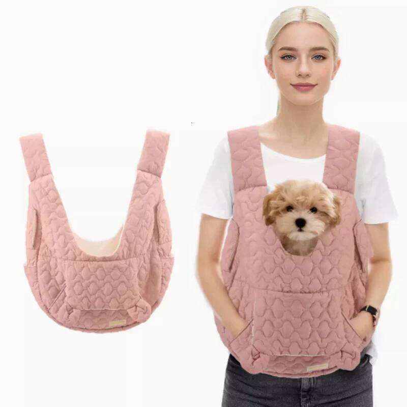 Carrier Backpack Extra Large Capacity Pet Chest Dog Cat Outdoor Bag Waterproof And Wind Resistant Portable Bamubi