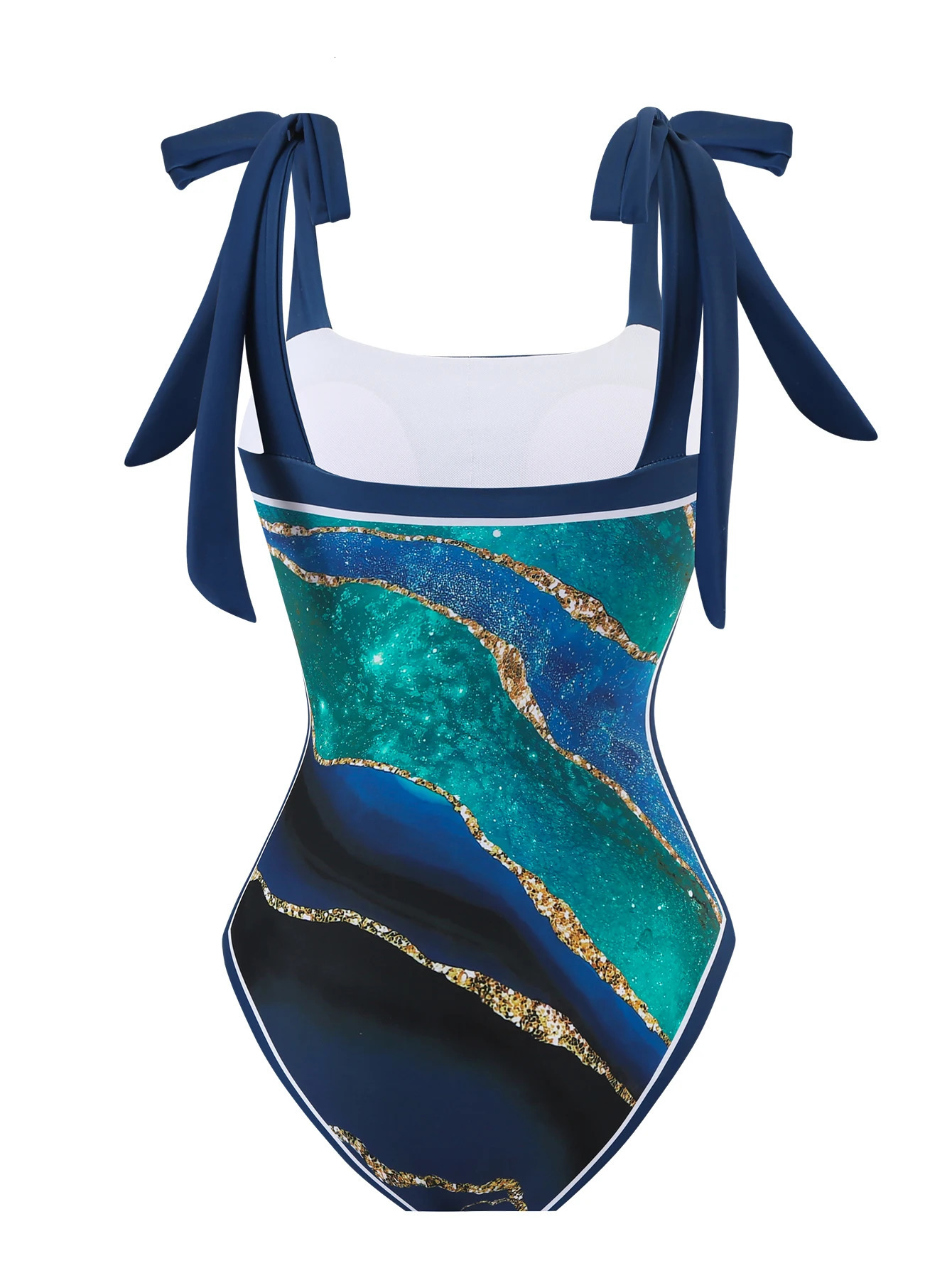 Summer CustomMade Digital Printed OnePiece Bikini Swimsuit for Women Conservative Sun Protection Gauze Skirt 2P 260306