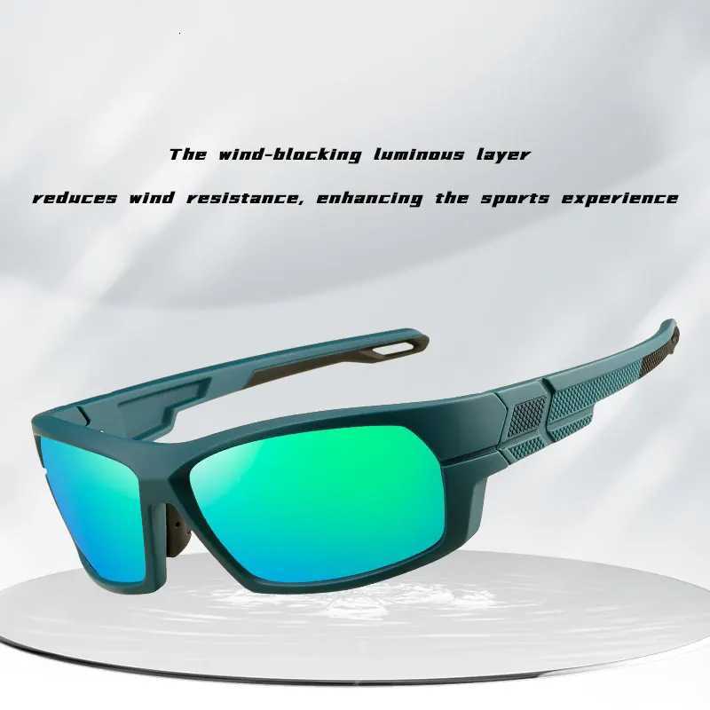 Fashion TR90 Windproof Cycling Sunglasses Men Women Polarized Luxury Brand Outdoor Sports Traveling Sun Glasses Male Goggles S260304