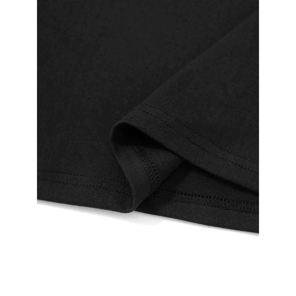 Women's T-shirt Short Sleeve LLORAR A LA LLORERIA Spanish Letter Print Crew Neck Casual Top For Summer & Spring XJ260306