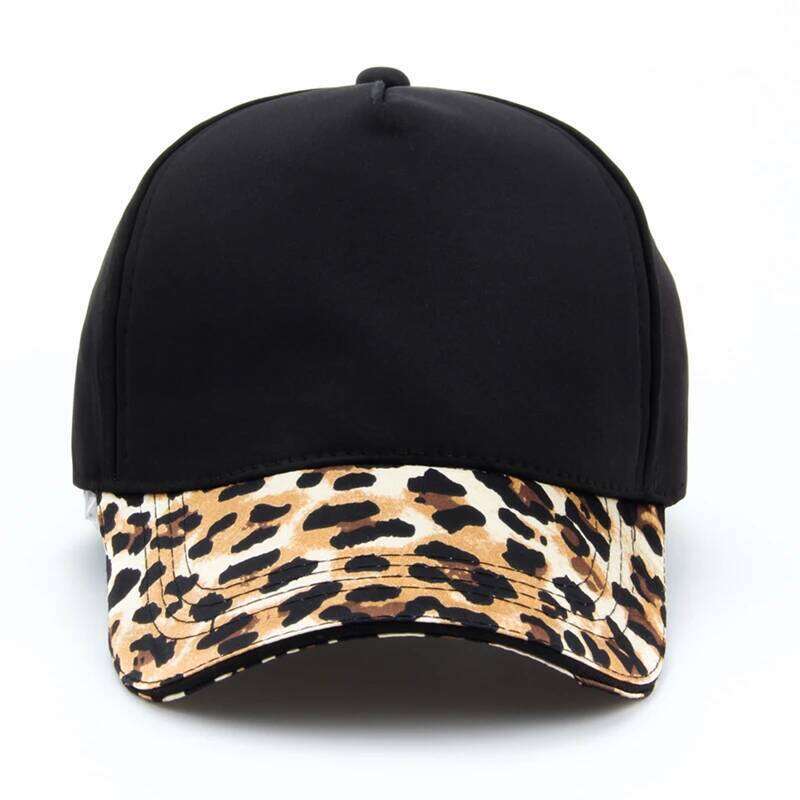 CNTANG Women Leopard Print Baseball Cap Fashion Hip Hop Caps Casual Designer Brand Female Hat Snapback For Women's Girls Gorras Y260304