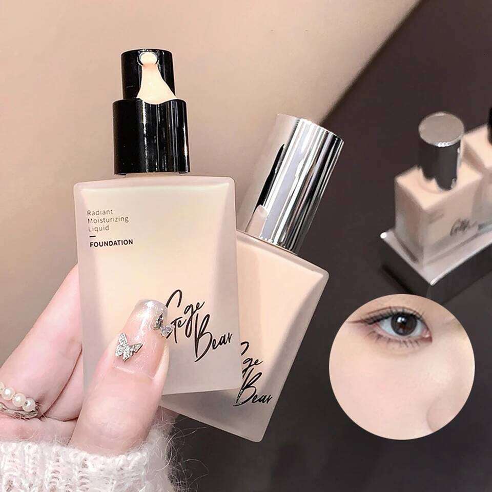 Gege Bear Light Liquid Concealer Long-lasting Moisturizing Natural Waterproof and Sweat-proof Foundation Cream 26L0306