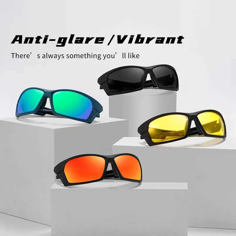 Fashion TR90 Windproof Cycling Sunglasses Men Women Polarized Luxury Brand Outdoor Sports Traveling Sun Glasses Male Goggles S260304