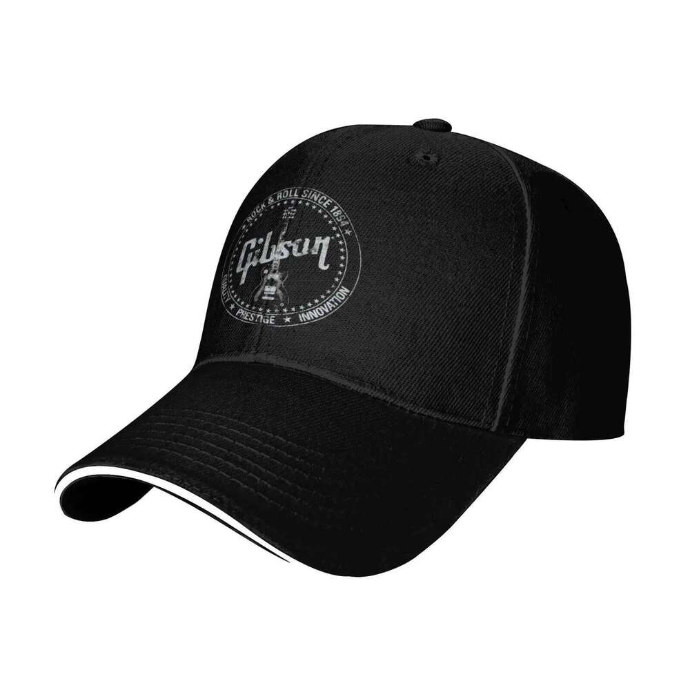 Gibson Guitar Baseball Cap Fashion Cartoon Anime Sandwich Men Women Adjustable Caps Hat Sport Y260304