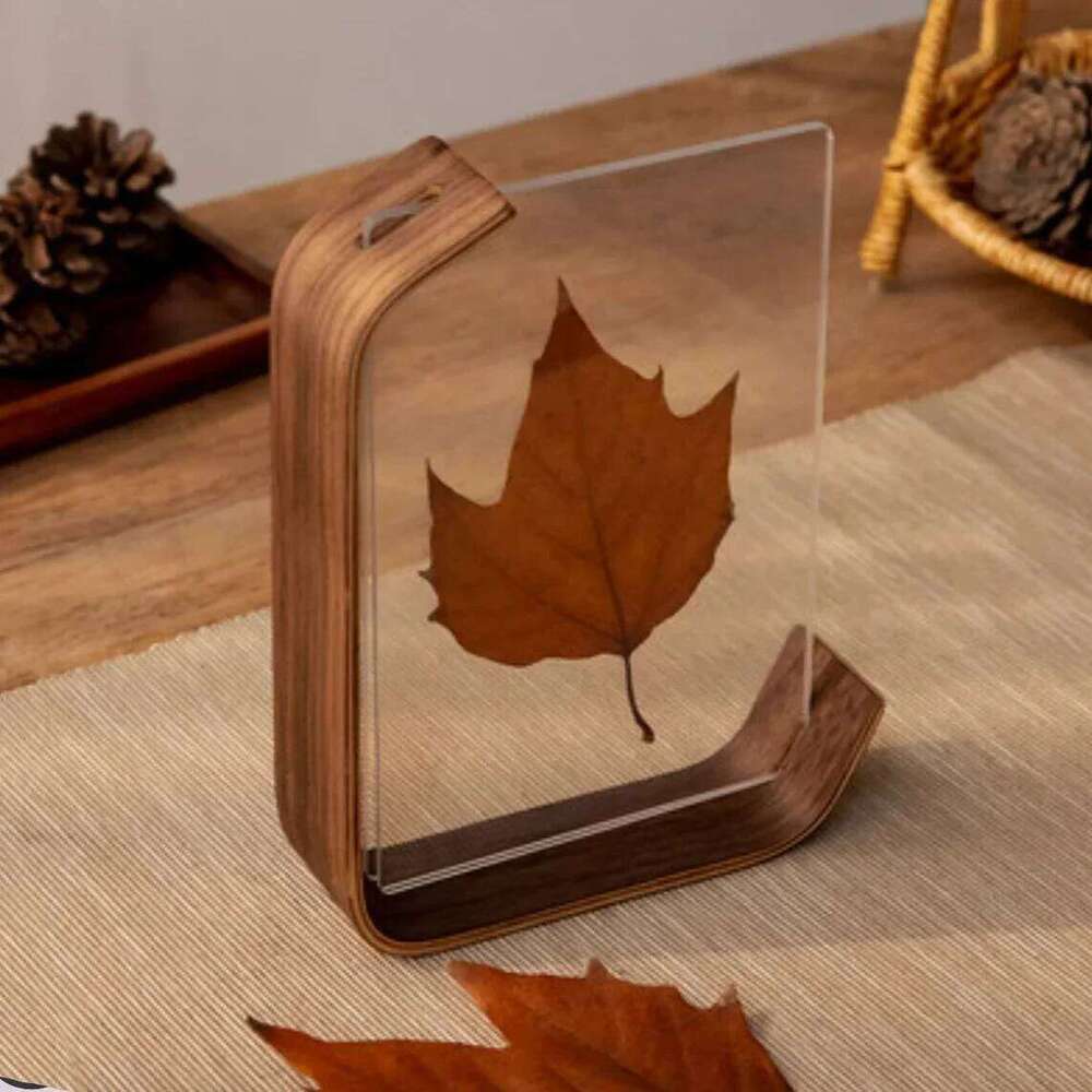 VCC Acrylic Wooden Herbarium Display DIY Frames For Wedding Party Picture Frame Photo Decor H260306