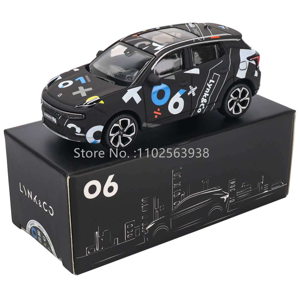 Bburago 1:64 Lynk&Co car model Small Collection Car Alloy Model Toy Gift Scene Decoration Classic and Exquisite Z260306