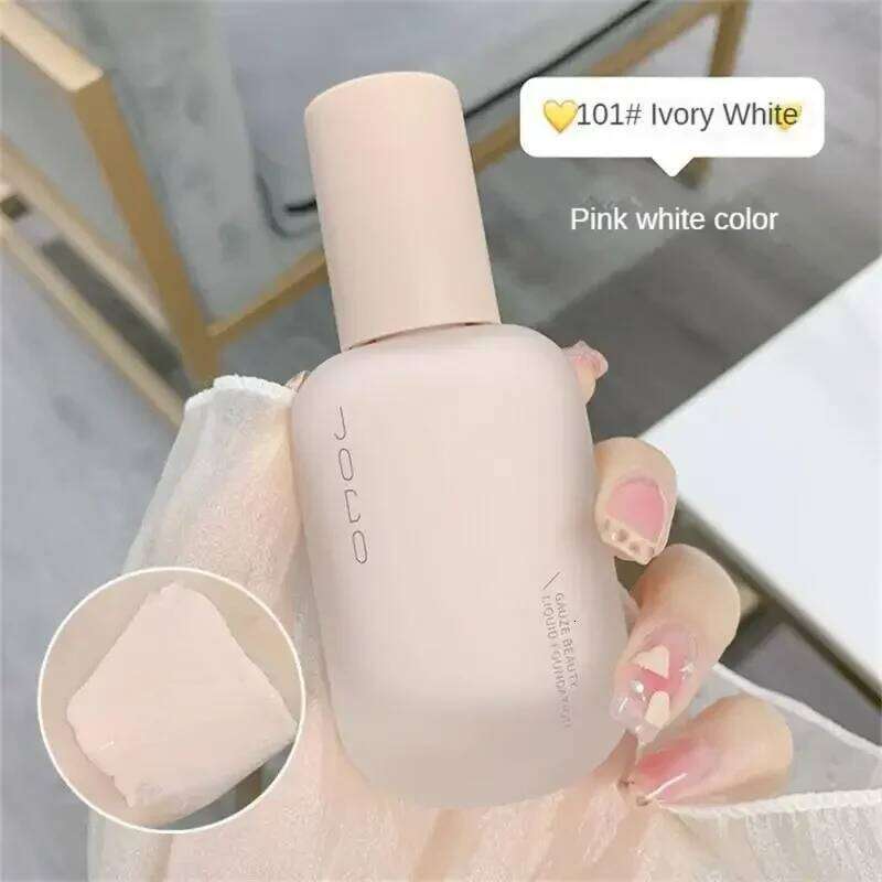 40ml Matte Liquid Foundation Full Coverage Brighten Waterproof Oil Control Natural BB Cream Concealer Base Makeup Cosmetics 26L0306