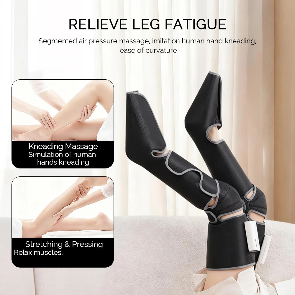 Electric leg massager 360Foot air pressure 3 gear vibration massage Deep Relaxation Calf Foot Walk Without Restrictions 260304