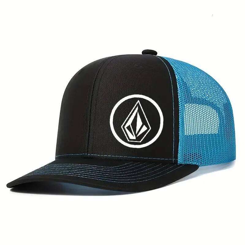 Simple symbol slightly curved printed baseball men's and women's outdoor sports events duck cap American truck driver hat Y260304
