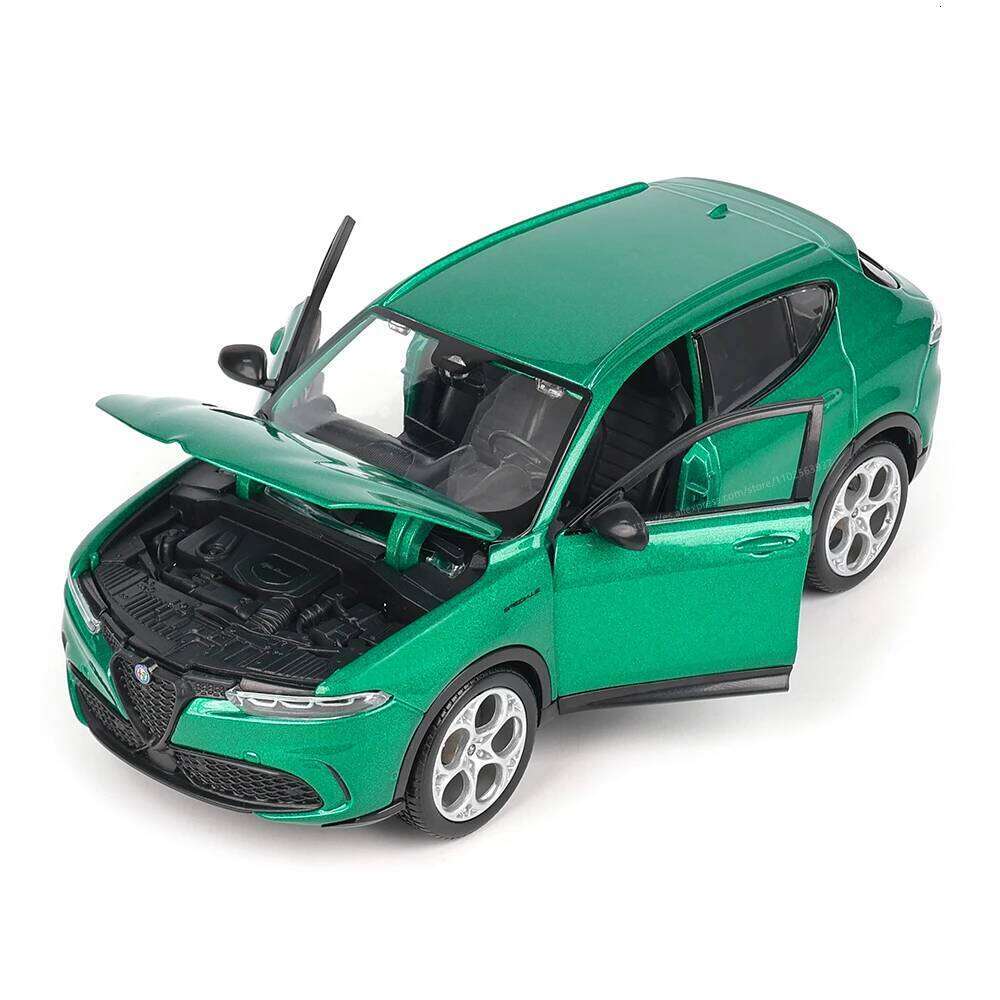Bburago 1:24 Alfa Romeo Tonale Alloy Luxury Vehicle Diecast Car Model Toy Collection Gift Birthday Present Z260306