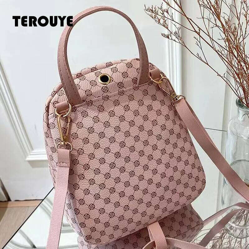 Classic Women Backpack Fashion School Bags Female Daily Shopping Girl Backpacks Schoolbags TEROUYE