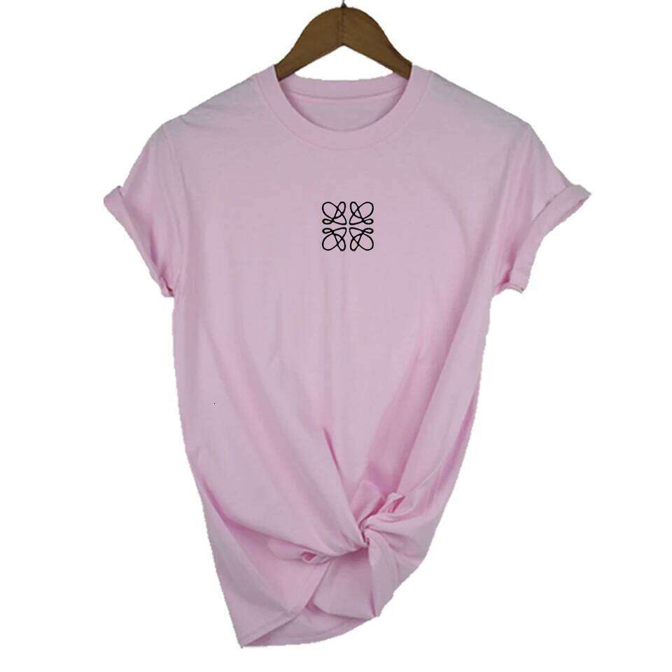 Women's Summer Cotton Alphabet Flower Shirt Fashion Printed Pattern T-Shirt Brand High Quality Short Sleeve Top XJ260306 XJ260306