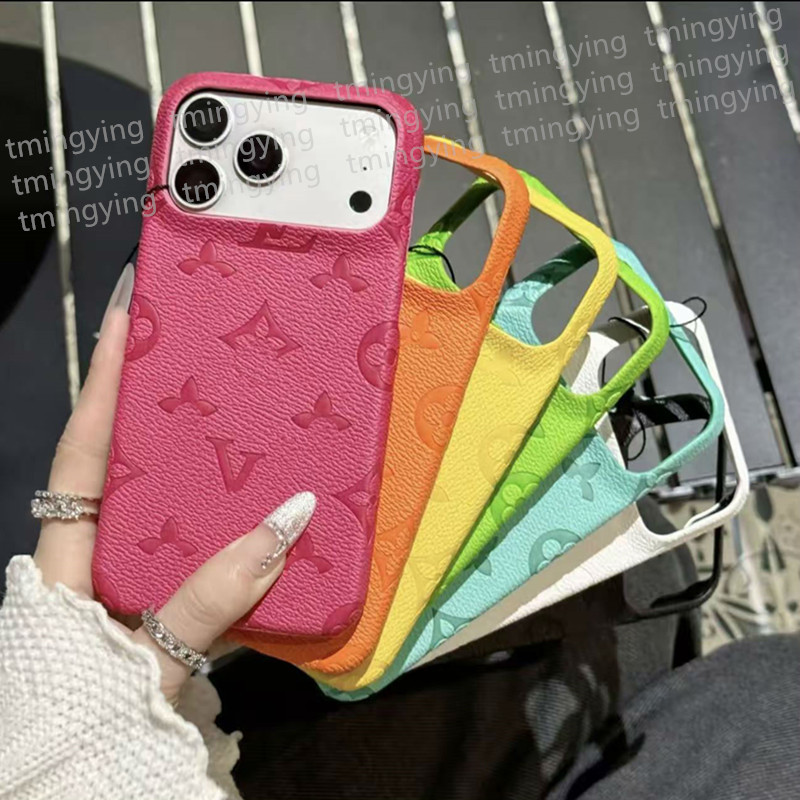 17 Pro Max Phone Case Designer iPhone Case for Apple iPhone 16 Pro Max 15 Plus 14 13 12 ProMax 17 Air Cases Fashion Letter Leather Cover iPhone17 Case