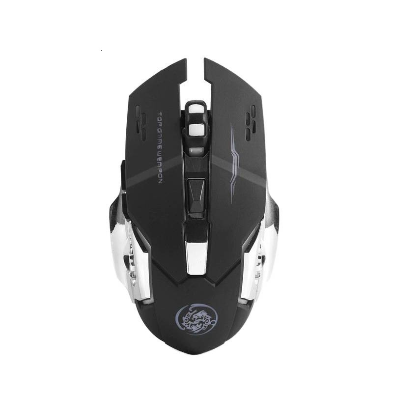 Mice 2 4Ghz Wireless Mouse Rechargeable Silent Gaming Backlit Mechanical Ergonomic Optical Notebook Computer Accessories 231216