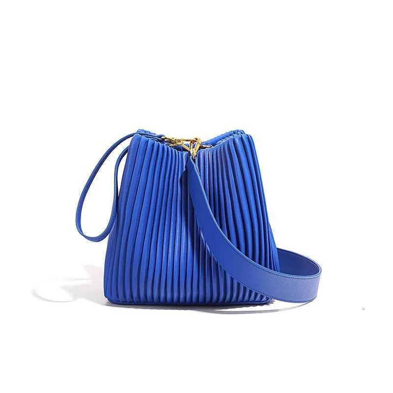 Ladies Designer Bucket Bag Solid Color Genuine Leather Handbag and Purse for Women Fashion Womens Shoulder Crossbody Bag H260306