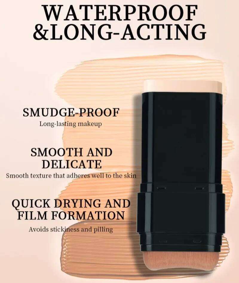 Eraser Stick Water Moist Light Concealer Foundation Covering Acne Scarring Dark Under-eye Circles Face Beauty Makeup 26L0306