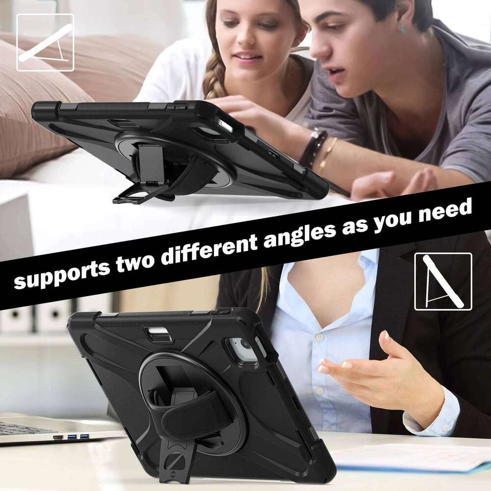 13 M5 M4 M3 M2 2025 Kids Heavy Duty Shockproof Cover for iPad Pro 11 12.9 Air 4 5 6 7th Case 26Y0307