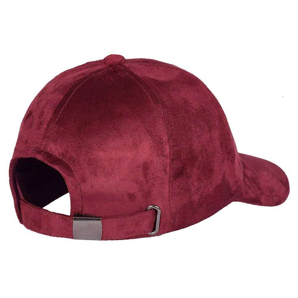 Classic Faux Leather Suede Baseball Cap Corduroy Dad Caps Adjustable Casual Low Profile Dad-Hat Y260304