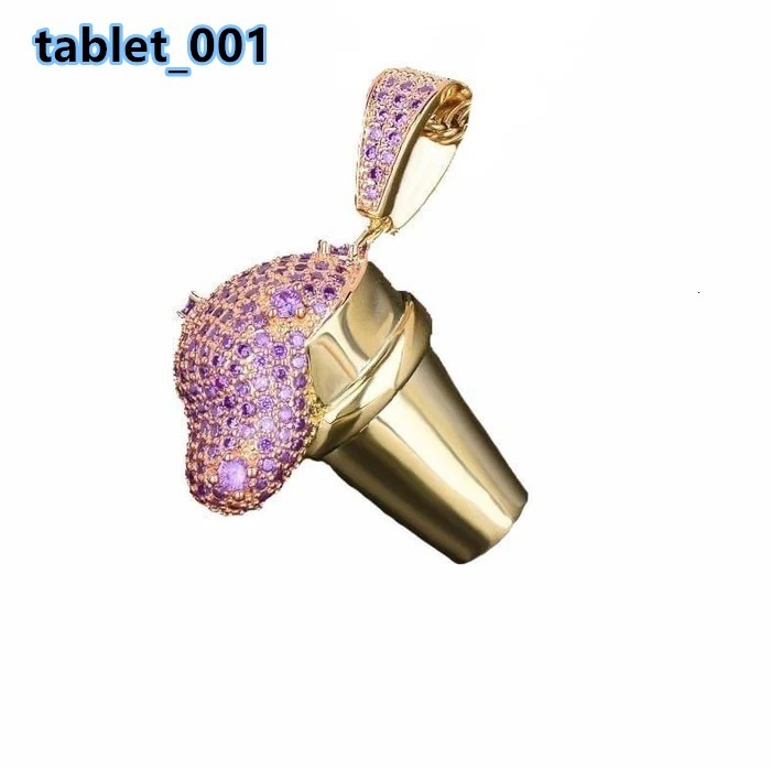 Top Trending VVS Moissanite Diamond Iced Out Hip Hop Pendant With Gold Plated 925 Silver Lean Cup Design Jewelry At Low Price