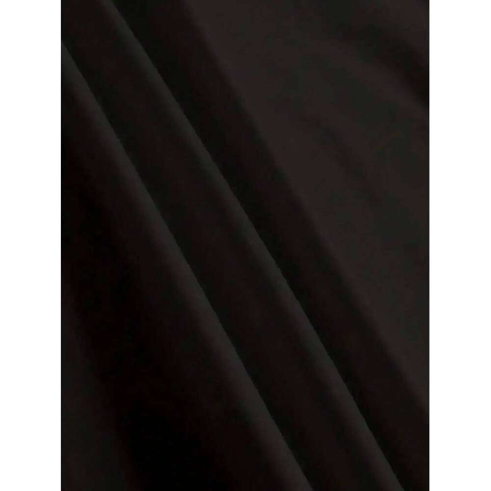 Women's Black Soft Round Neck T-Shirt Classic Fit Casual Tee for Spring Summer Fashion Trendy Top XJ260306 XJ260306