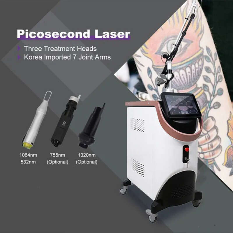 New Sello Professional Picosecond Laser 755 1320 1064 Picolaser Q Switch Nd Yag Pico Laser Tattoo Removal Machin