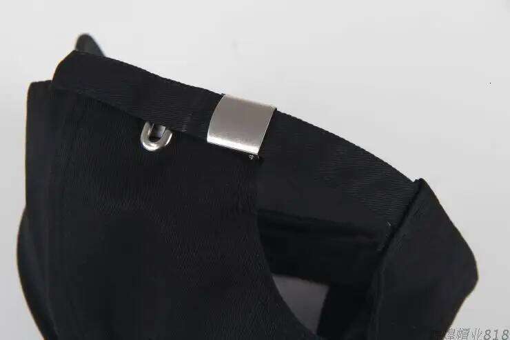 Fashion hip hop cotton baseball cap Creative Piercing Ring Caps Punk Adult Casual Solid Adjustable Unisex hat Snapback hats Y260304