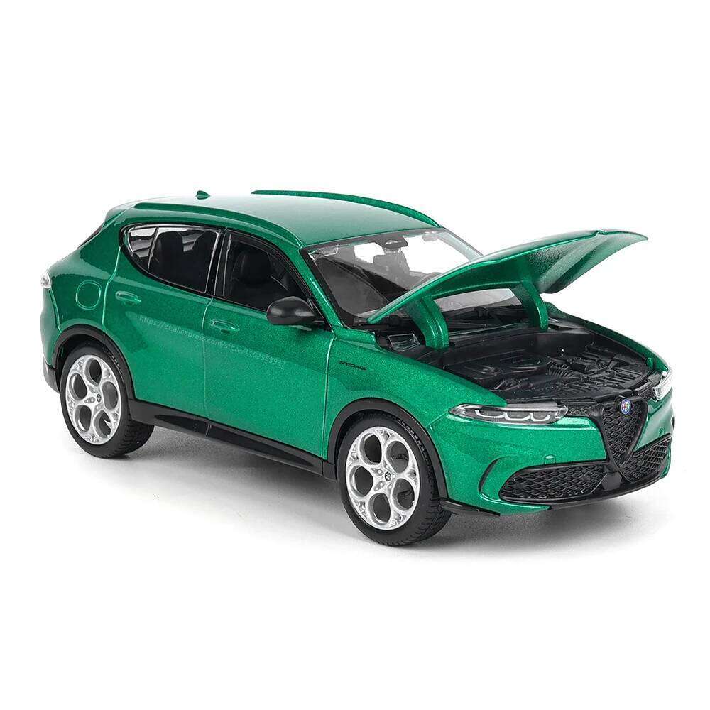 Bburago 1:24 Alfa Romeo Tonale Alloy Luxury Vehicle Diecast Car Model Toy Collection Gift Birthday Present Z260306
