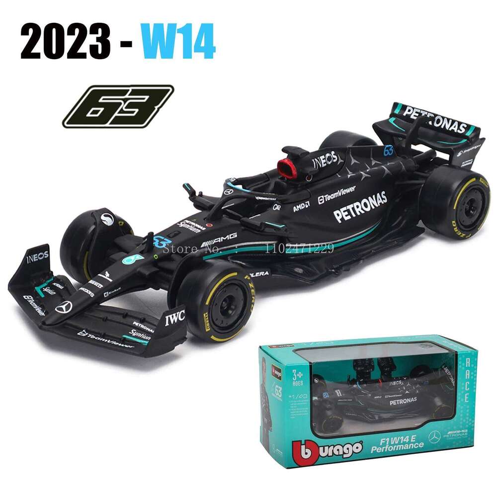 Bburago 1:43 NEW 2023 Alpine F1 Team A523 31# Esteban W14 C43 Formula One Alloy Super Toy Die cast car model Z260306
