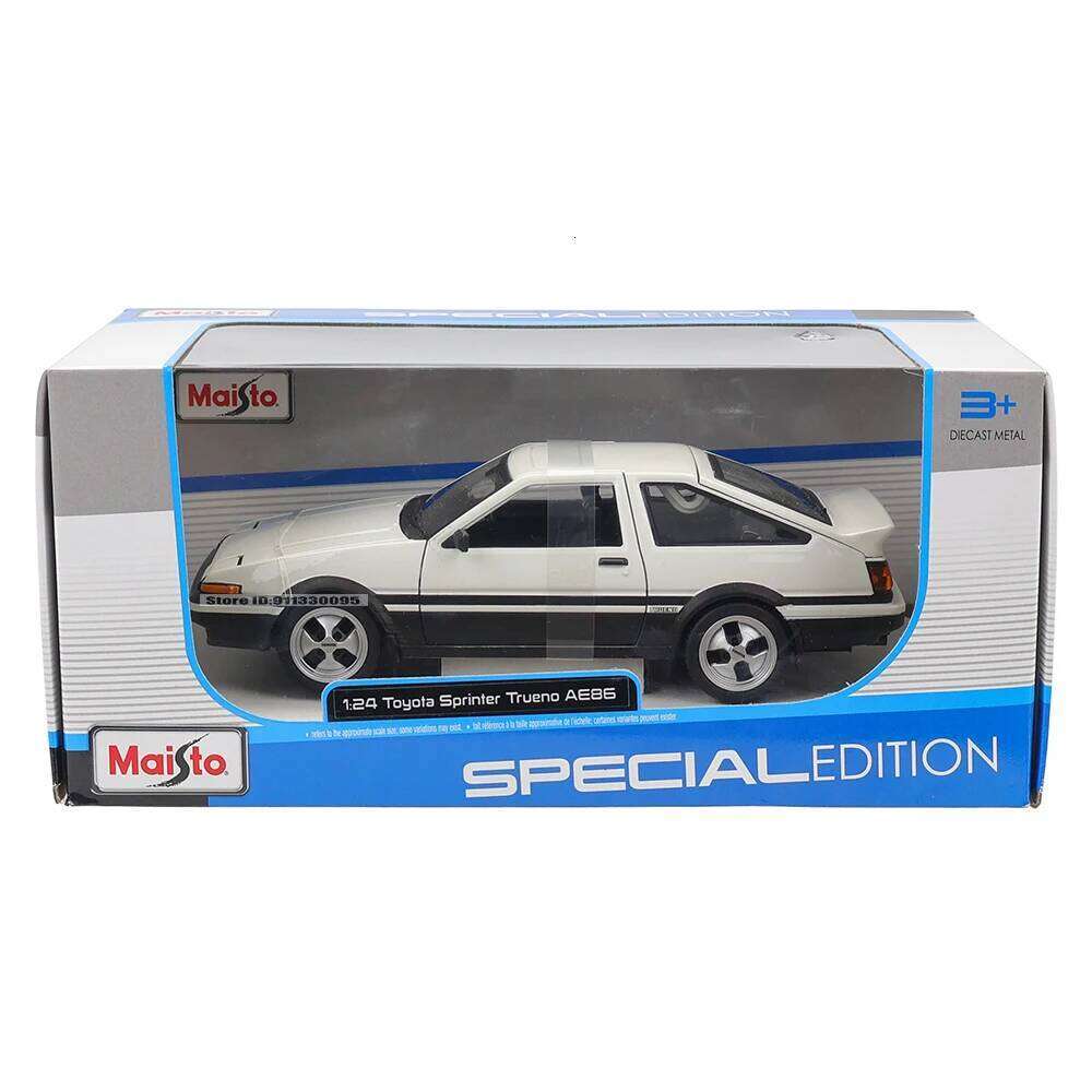 Maisto 1:24 Toyota Sprinter Trueno AE86 simulation alloy car model crafts decoration collection toy tool gift birthday present Z260306