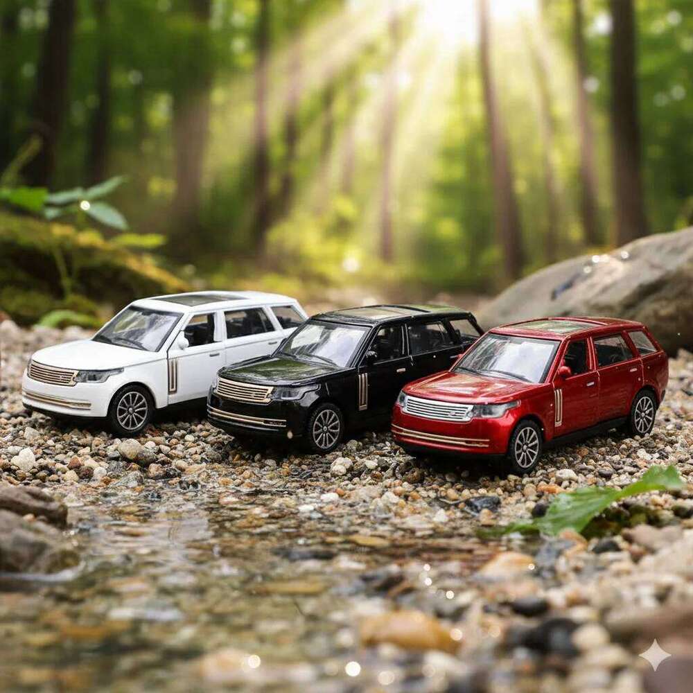 Bag 1/36 two-door alloy imitation Range Rover pull-back car, metal die-casting, boy's toy, exquisite children's toy Z260306