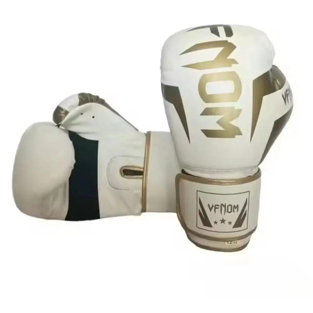 6101214Oz Kids Adult Boxing Gloves Breathable Professional Sanda Muay Thai Fighting PU Workout 260228