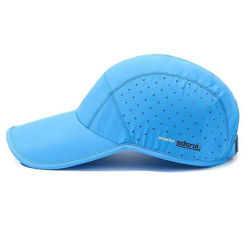 Spring/Summer Men's Women's Quick Drying Baseball Cap Shading And Protection Outdoor Beach Sports Camp Sun Hats B150 Y260304
