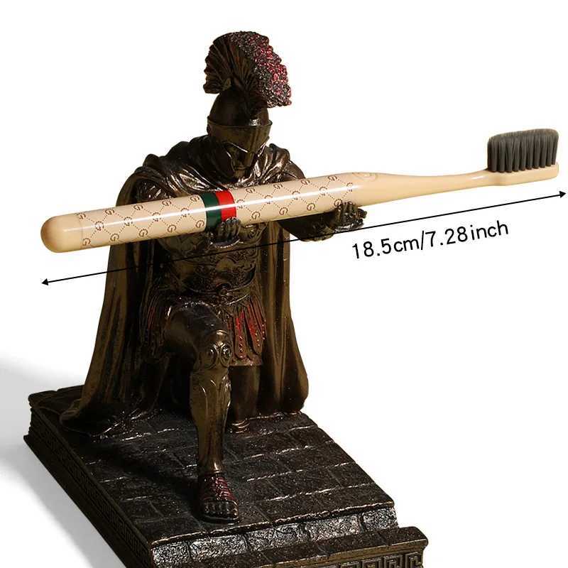 This 6-piece luxury monogram soft bristle toothbrush set with a comfortable handle is ideal for unisex adults in daily home oral care.T260307