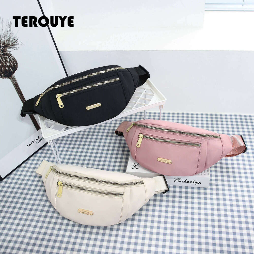 Fanny Women Men Belt Fashion Waist Packs Lightweight Crossbody Bags Bum Bag For Running Hiking Travel Workout TEROUYE