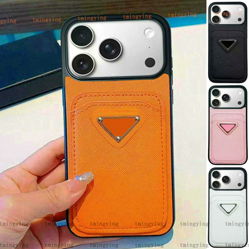 17 Pro Max Phone Case Designer iPhone Case Luxury Wallet Card Holder for Apple iPhone 16 Pro Max 15 Plus 14 13 12 11 ProMax 17 Air Cases Card package Cover iPhone17 Case