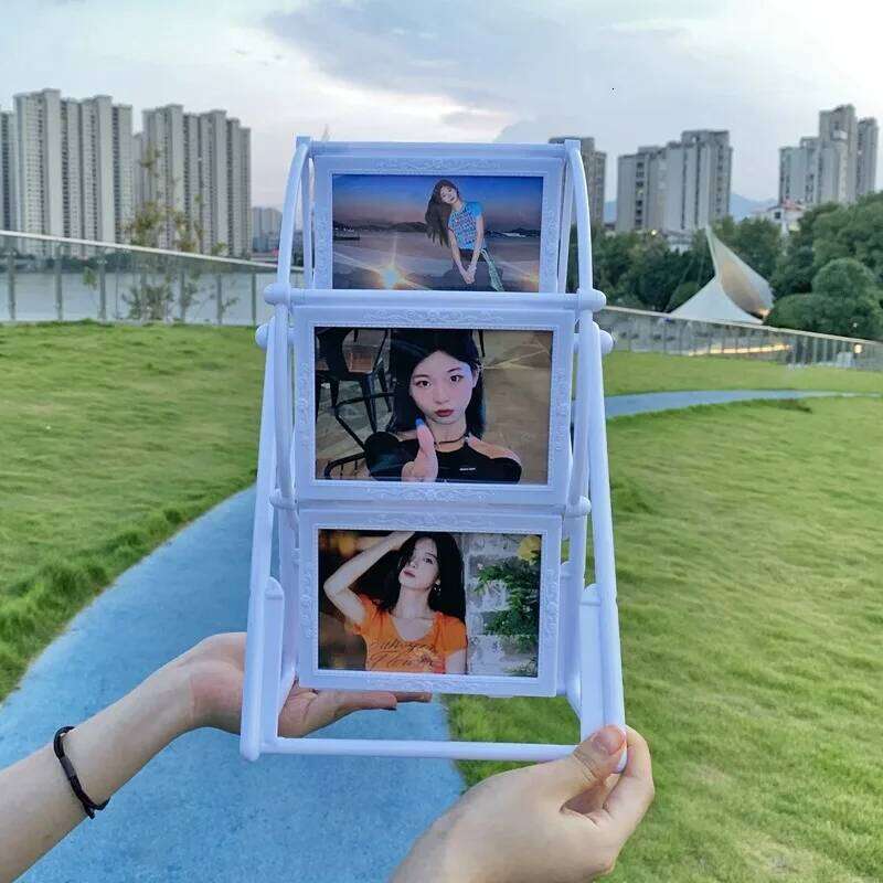 European Style Ferris Wheel Growth Memorial Home Decor Gift - Baby Photo Display Frame H260306