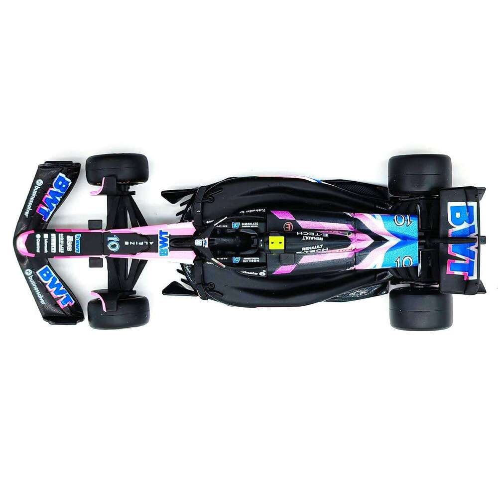 Bburago 1:43 Alpine F1 Team A524 2024 Alloy Car Miniature Diecast Model #10 Pierre Gasly #31 Esteban Ocon Toy Collectible Z260306