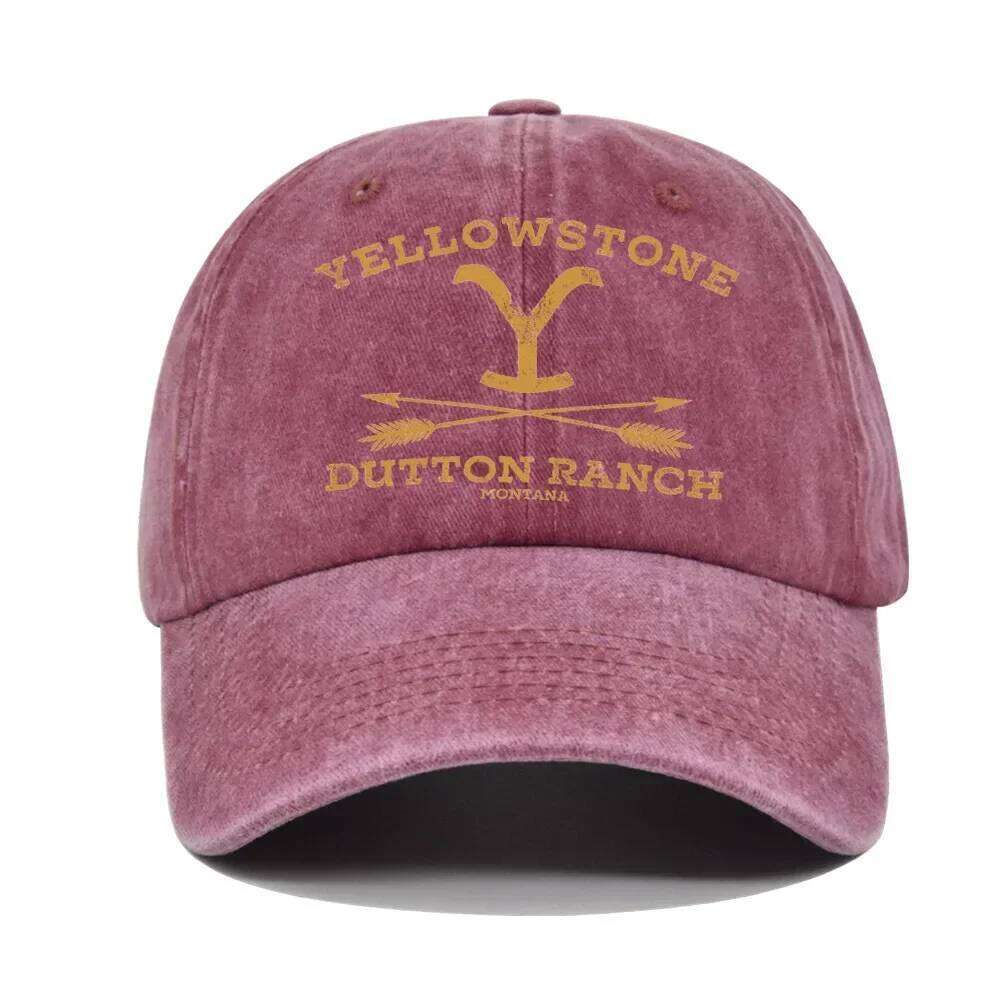 YELLOWSTONE Dutton Ranch Snapback Sun Hat Spring Autumn Baseball Sport Hip Hop Fitted Cap Hats for Men Women Y260304
